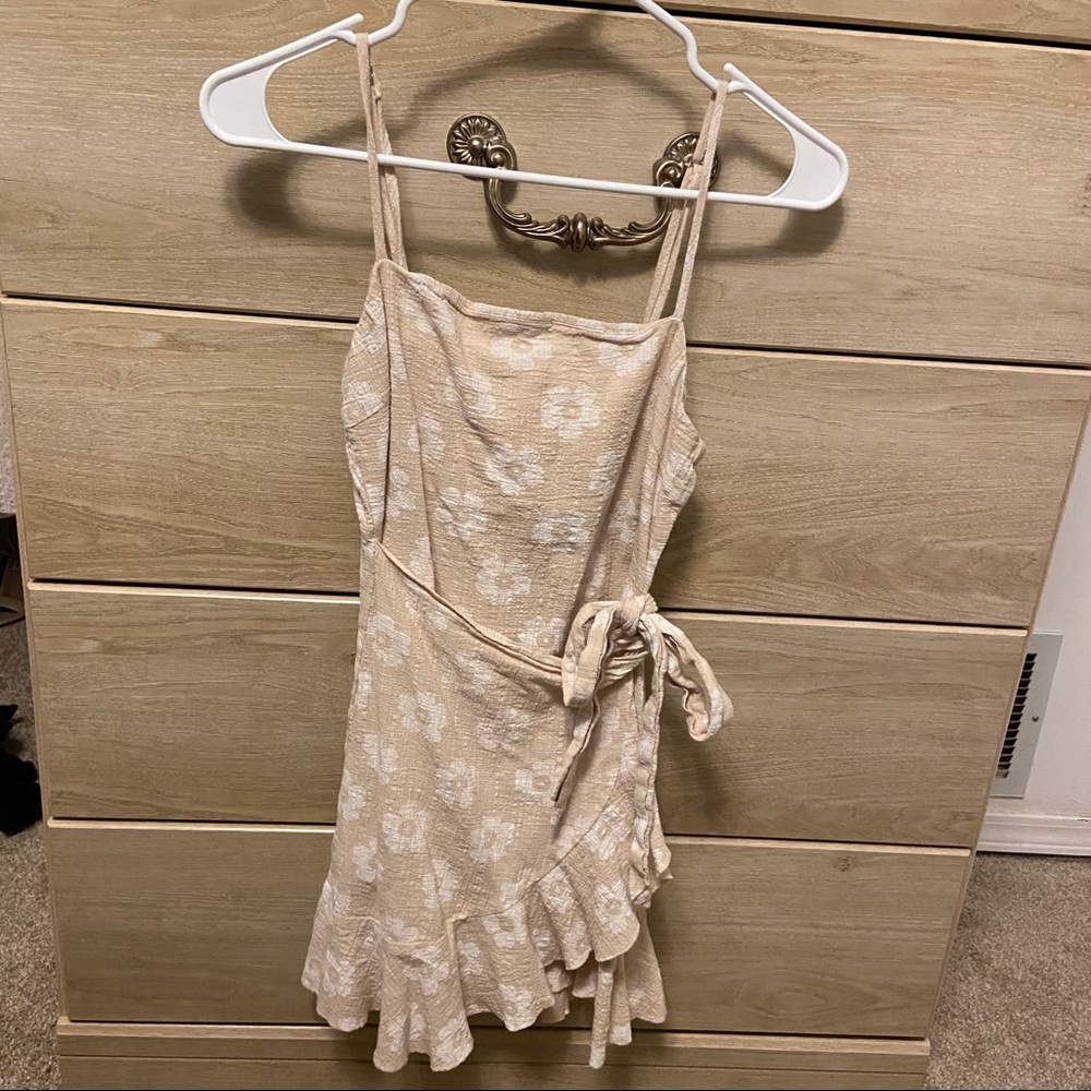 Beige Princess Polly Dress